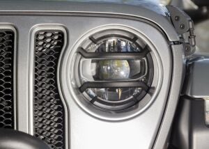 2018-2024 JEEP RUBICON JL ÖN FAR KORUMA IZGARA SETİ (ÇİFT) SİYAH 11230.21