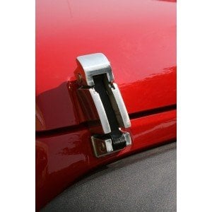 2007-2018 JEEP RUBICON KAPUT MANDAL SETİ PASLANMAZ ÇELİK