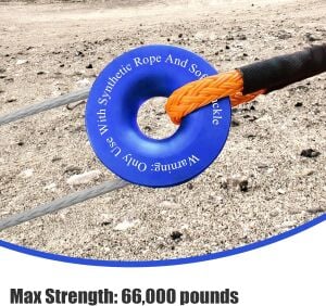 SENTETİK HALAT KURTARMA MAKARASI MAVİ