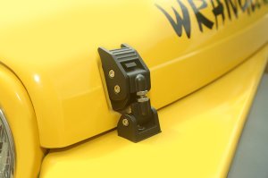 KAPUT MANDAL SETİ, SİYAH, ALUMINYUM, 1997-2006 JEEP WRANGLER TJ,