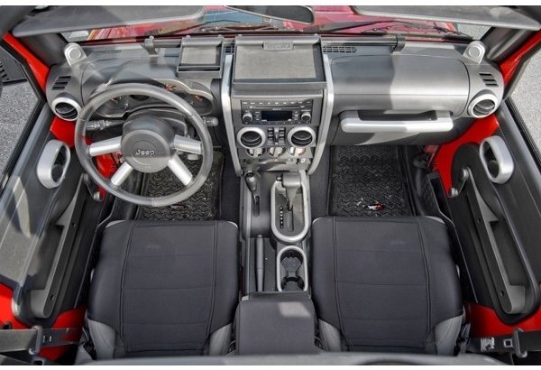 2007-2010 JEEP RUBICON İÇ TRIM KİT GÜMÜŞ RENK