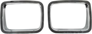 1987-1995 JEEP WRANGLER YJ FAR ÇERÇEVESİ KROM SET