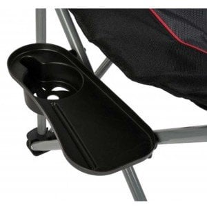 KAMP KOLTUĞU, KAMP SANDALYESİ, KATLANIR KAMP SANDALYESİ, KOLTUK, SANDALYE 4'LÜ PAKET SET SİYAH 150KG TAŞIMA KAPASİTELİ BARDAKLIKLI ARB 10500111