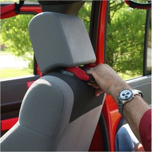 2007-2025 JEEP RUBICON ÖN KAFALIK TUTAMAK SETİ (KIRMIZI)