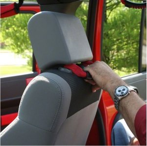 2007-2025 JEEP RUBICON ÖN KAFALIK TUTAMAK SETİ (KIRMIZI)