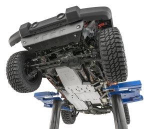 2007-2018 JEEP RUBICON 2.8CRD 4 KAPI ARAÇ ALTI KORUMA SETİ 4 PARÇA 6mm ALUMINYUM
