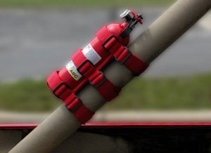 YANGIN TÜPÜ TUTAMAĞI KIRMIZI ROLL BAR İÇİN