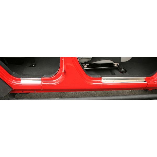 PASLANMAZ ÇELİK EŞİK KORUMA SETİ 2007-2016 JEEP WRANGLER JK 4 KAPI