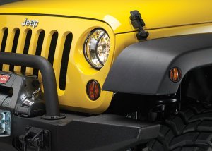 2007-2017 JEEP RUBICON JK FAR IZGARA SETİ SİYAH