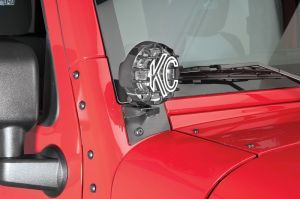2007-2018 JEEP RUBICON ÖN CAM ÇERÇEVE YANI SPOT MONTAJ AYAĞI