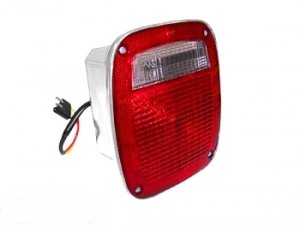 1976-1980 JEEP CJ5-6-7 SOL ARKA STOP LAMBASI (KROM)