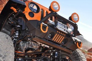 2007-2018 JEEP RUBICON XHD ALÜMİNYUM ÖN VİNÇ TAMPONU