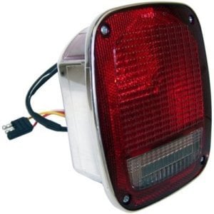 1981-1986 JEEP CJ ARKA SAĞ STOP LAMBASI (KROM)