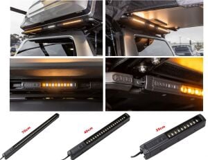 ARB BASE RACK LED AYDINLATMA KENDİNDEN DÜĞMELİ SARI-BEYAZ ÇİFT RENKLİ 40CM