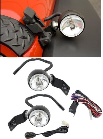 2007-2017 JEEP RUBICON SPOT SETİ KAPUT MANDALINA MONTE
