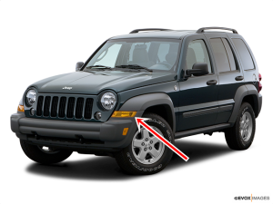 2005-2007 JEEP LIBERTY KJ SAĞFAR ALTI PARK LAMBASI SARI