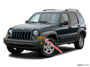 2005-2007 JEEP LIBERTY KJ SAĞ FAR ALTI PARK LAMBASI SARI