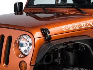 2007-2017 JEEP RUBICON KAPUT MANDALI METAL SİYAH