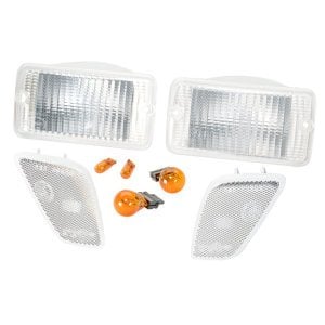1997-2006 JEEP WRANGLER TJ ÖN FAR ALTI PARK VE YAN SİNYAL LAMBA SETİ BEYAZ