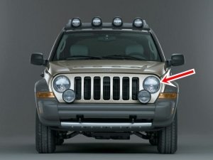 2002-2004 JEEP LIBERTY KJ ÖN SOL FAR