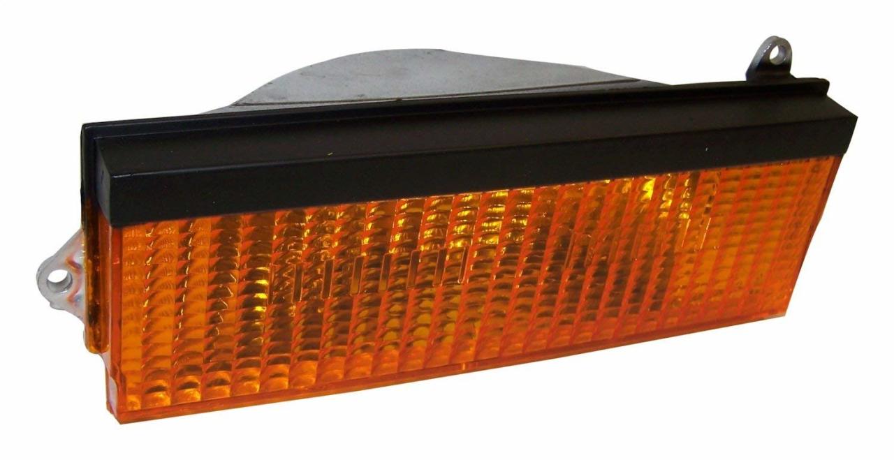 1984-1996 JEEP CHEROKEE XJ ÖN FAR ALTI PARK LAMBASI SAĞ, SARI