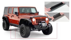 2007-2017 JEEP WRANGLER RUBICON BASAMAK VE EŞİK KORUMA SETİ