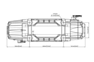 ARB 12.000LB SENTETİK HALATLI VİNÇ