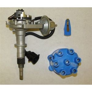 1978-1990 JEEP CJ5 - CJ7 - CJ8 VE WRANGLER YJ 4.2LT. ATEŞLEME DİSTİRİBİTÖR KOMPLE SET, ELEKTRONİK ATEŞLEME SİSTEMİ İLE UYUMLU