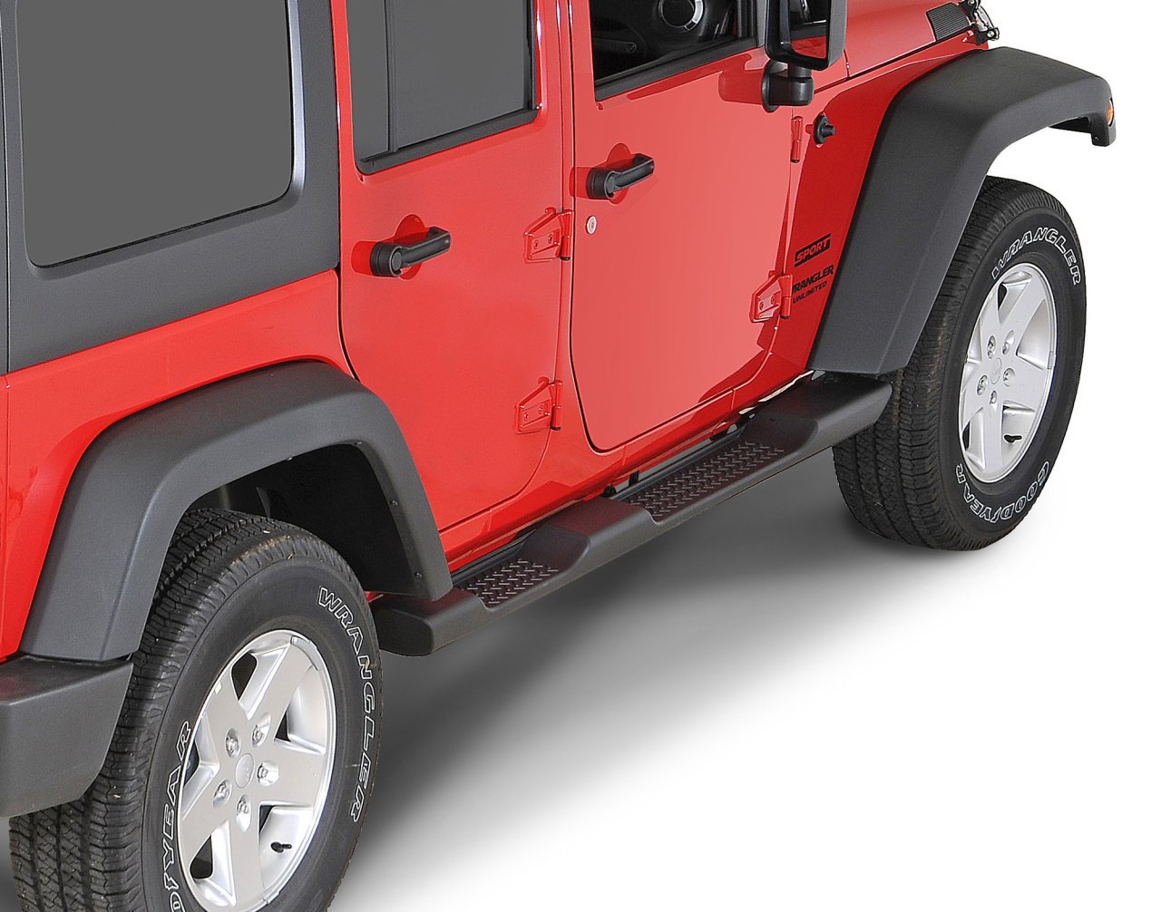 2007-2017 JEEP RUBICON YAN BASAMAK SETİ 4 KAPI