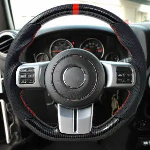 REVESOL KARBON GÖRÜNÜM HİDRO-DİP DİREKSİYON JEEP WRANGLER JK