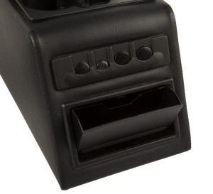ARA KONSOL, ORTA KONSOL, KOL DAYAMA 1976-1995 JEEP CJ VE WRANGLER KAHVERENGİ PARA VE GÖZLÜK BÖLMELİ