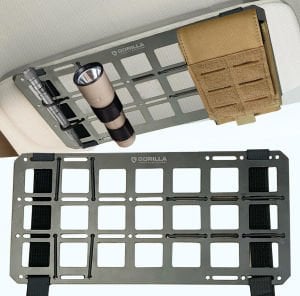 GORİLLA OVERLANDER MOLLE PANEL, GORİLLA GÜNEŞLİK PANEL