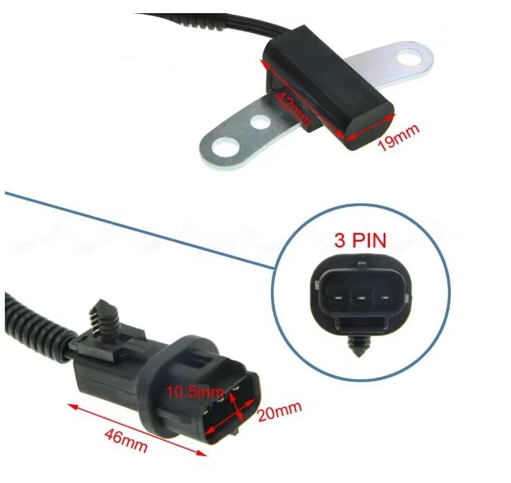 KRANK SENSÖRÜ 1997-2001 CHEROKEE XJ / 1997-2004 WRANGLER TJ 4.0LT.