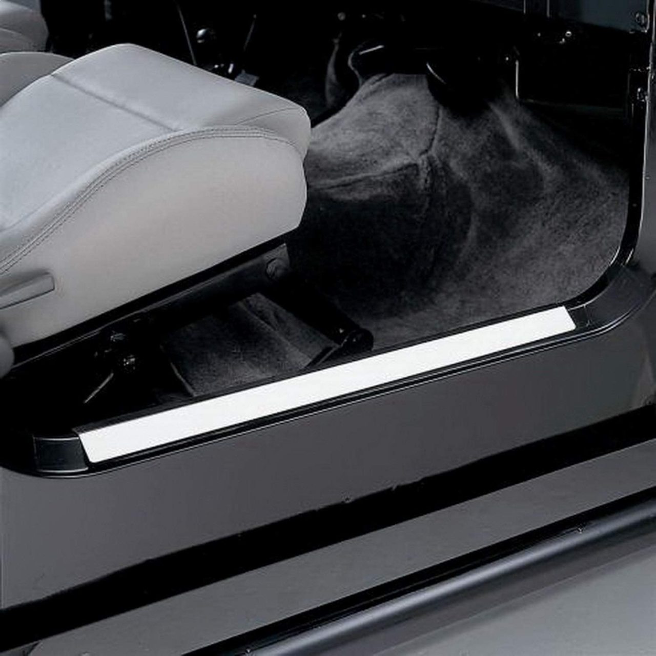 PASLANMAZ ÇELİK EŞİK KORUMA SETİ 1997-2006 JEEP WRANGLER TJ (ÇİFT SET)