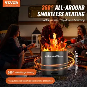 VEVOR DUMANSIZ ATEŞ ÇUKURU (BONFİRE)