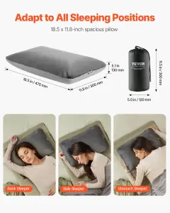 VEVOR MEMORY FOAM KAMP YASTIĞI