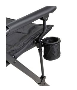 ARB BASE KAMP KOLTUĞU SİYAH, KATLANIR ÇANTALI KAMP SANDALYESİ, KAMP KOLTUK