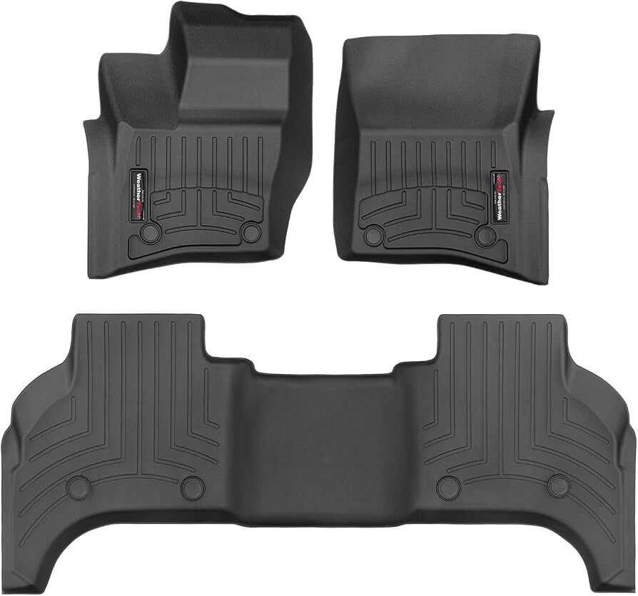 2020-2026 LAND ROVER DEFENDER 110 WEATHERTECH PASPAS SETİ SİYAH 3. SIRA KOLTUKSUZ MODEL UYUMLU