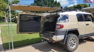 1250mm X 2100mm TENTE ARAÇ YANI VEYA ARKASI