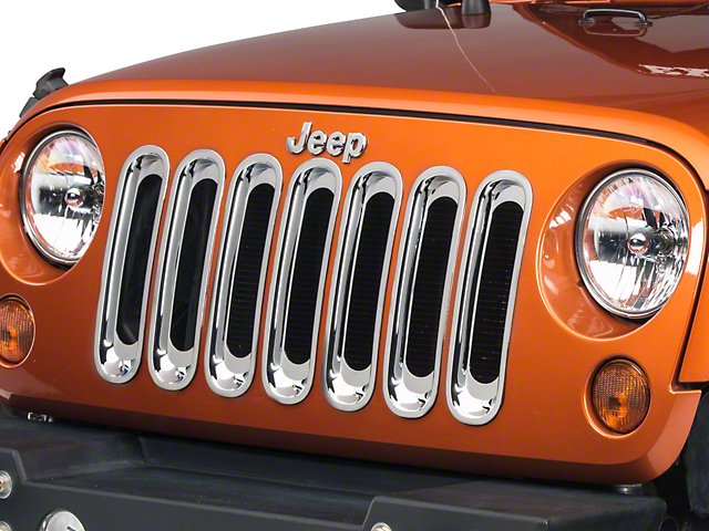 2007-2018 JEEP RUBICON KROM PANJUR IZGARA GEÇMELERİ