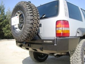 ARKA TAMPON VE STEPNE TAŞIYICI JEEP ZJ