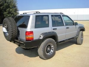 ARKA TAMPON VE STEPNE TAŞIYICI JEEP ZJ