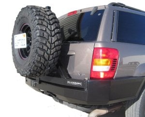 ARKA TAMPON VE STEPNE TAŞIYICI JEEP WJ