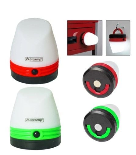 ORCAMP MİNİ FENER, KAMP FENERİ, KIRMIZI