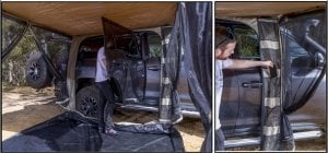ARB DELUX MODEL ARAÇ YANI TENTE İÇİN ALT ODA KISMI 2.5m X 2.5m (SADECE ALT ODA KISMI YAN TENTE İLE BERABER ALINMALIDIR)