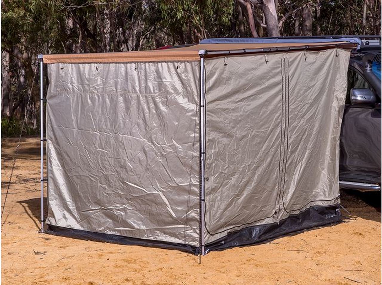 ARB DELUX MODEL ARAÇ YANI TENTE İÇİN ALT ODA KISMI 2.5m X 2.5m (SADECE ALT ODA KISMI YAN TENTE İLE BERABER ALINMALIDIR)