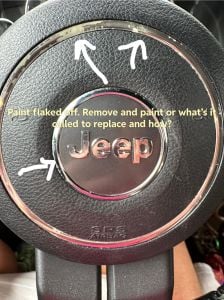 DİREKSİYON SİYAH TRİM JEEP WRANGLER RUBICON JK 2011-2017