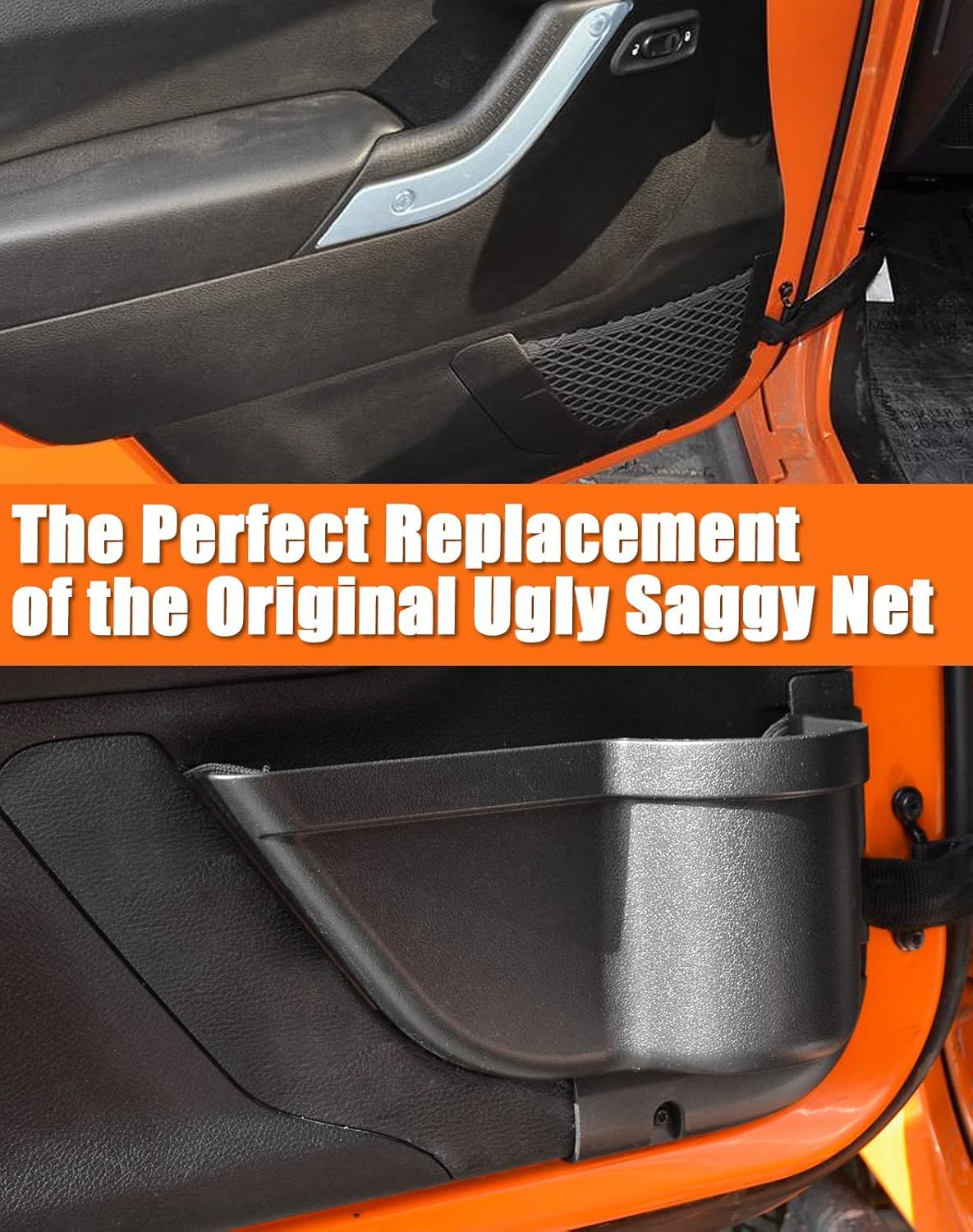 JEEP WRANGLER RUBICON ÖN 2 KAPI DEPOLAMA CEPLERİ