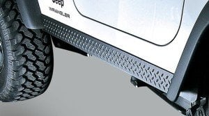 1997-2006 JEEP WRANGLER TJ YAN EŞİK KORUMA SETİ (PLASTİK)