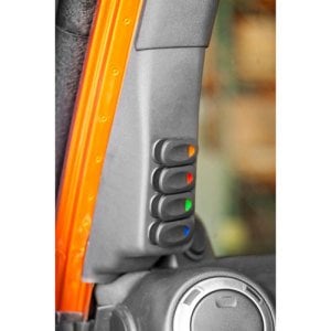 2011-2017 JEEP RUBICON SOL ÖN DİREK SPOT DÜĞME SETİ